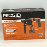 New Ridgid 18V Brushless Sds-plus Cordless Rotary Hammer R86712B (tool Only). Fixed Price $224.99.