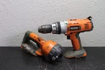 Ridgid R851150 1/2'' Drill 24V Tool Only & Rigid R859 Light. Fixed Price $55.00.