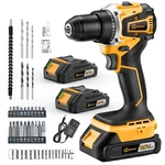 Cordless Drill Set/driver, 20V Electric Power With Battery And Charger,.... Fixed Price $95.05.