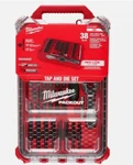 Milwaukee 38PC Tap & Die Sae Packout Set W/ Hex-lok 2-IN-1 Handle 49-22-5604 New. Fixed Price $207.20.