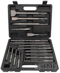 17PC Drill & Chisel Sds Plus Rotary Hammer Set Fits Bosch Hilti Tools. Fixed Price $35.90.