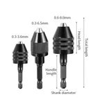 Keyless Drill Chuck Adapter Hex Shank Impact Driver Converter For Bits. Fixed Price $9.97.