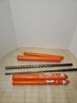 Hawera By Bosch 95270 And 95230 Sds-max Rotary Hammer Bits 1" 5/8" Germany. Fixed Price $39.00.