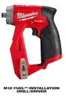 New Milwaukee M12 Fuel Drill/driver 2505-20 (tool Only) *** No Attachments. Fixed Price $84.99.