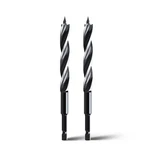Wobllmx 2PCS 5/16'' Auger Drill Bit For Wood, Hex Shank Tri Flute Ship .... Fixed Price $13.36.