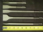 Sds Rotary Hammer Chisel Set Demolition Drill Bits Fit Milwaukee Hilti. Fixed Price $19.95.
