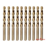 Drillforce 1/16"-1/2" Cobalt Bit Set M35 Hss Jobber Length Twist. Fixed Price $59.99.