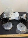 Smith And Hawken Farmhouse Pendant Caged Light Industrial Set Of 2. Fixed Price $89.00.