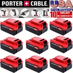 Pcs High-output 8.0AH 20V Lithium Battery For Porter Cable PCC790LA PCC620B. Fixed Price $159.87.