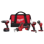 Milwaukee 2695-24 M18 Cordless Hammer DRILL/HACKZALL/1/4 Hex Impact Driver. Fixed Price $686.25.