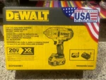 Dewalt 20V Max Xr 1/2" High Torque Impact Wrench W/detent Anvil Kit - DCF899M1. Fixed Price $349.94.