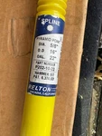 5/8" X 22" Long Relton Multiple Cutter Pyramid Point Hammer Bits W/ Spline Shank. Fixed Price $70.00.