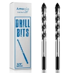 Amoolo 3/8" Concrete Drill Bit & Masonry SET(2PCS), Carbide Tip Dri.... Fixed Price $17.09.