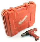 Vintage Milwaukee Cordless 3/8" Drill Driver 0212-1 0502-9, Power Plus, 14.4. Fixed Price $46.99.
