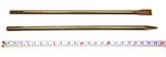 Hoteche 2PC Sds Max Hammer Chisels Point & Flat 1" 24" 25 600MM 540212. Fixed Price $49.99.