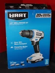 Hart HPDD02B2 20-VOLT Cordless 1/2-INCH Drill/driver Kit, (2) 1.5AH AO4072645. Fixed Price $39.99.