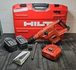 Hilti 500-A36 Max Concrete Demolition Hammer With 2 Batteries, Charger & Case. Fixed Price $499.99.