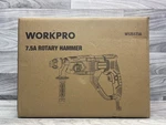 Workpro 7.5A Rotary Hammer - W125173A (A1D019498). Fixed Price $79.00.