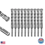 Sali Rotary Hammer Drill Bits 3/48 10 Pcs Concrete. Fixed Price $70.38.