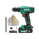 Dca Cordless Drill Set, 354 In-lbs Torque, 3/8" Keyless Chuck, Elec... Fast Ship. Fixed Price $51.53.