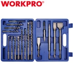 Workpro 17PC Sds-plus Rotary Hammer Drill Bits Chisel Set Carbide-tipped Masonry. Fixed Price $32.18.