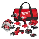 Milwaukee 3693-24CX M18 4-TOOL Combo Kit. Fixed Price $498.62.