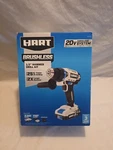 Hart HPHD25B 20-VOLT Brushless 1/2 Inch Hammer Drill Kit. Fixed Price $62.10.