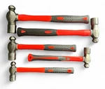 5PC Pro Ball Pein Hammer Set 8OZ To 32OZ Rubber Coated Fiberglass Handle. Fixed Price $49.99.