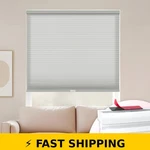 Dez Furnishings Stick No Drill Cellular Shade 36.5" W Gray Cloud. Fixed Price $87.99.