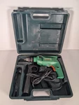 Hitachi 1/2 Inch Hammerdrill W/ Hard Case - Tested Model Fdv 16VB2. Fixed Price $26.25.