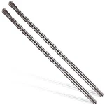 Becollo Sds-plus Rotary Hammer Drill Bit, Carbide Tip 1/2X12"(2PCS). Fixed Price $21.93.