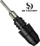 Sds-plus To Sds-max Adapter For Rotary Hammers 8-1/4 Inches Long Black Alloy. Fixed Price $26.99.