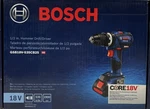 Bosch GSB18V-535CB25 18V, 1/2" Hammer Drill/driver Kit, 2-CORE18V 4 Ah Batteries. Fixed Price $254.60.