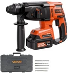 Vevor 20V Sds-plus Brushless Cordless Rotary Hammer Drill Kit 1200RPM 4 Function. Fixed Price $121.99.