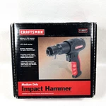New Open Box Craftsman Medium Duty Impact Air Hammer 919897. Fixed Price $37.99.