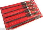 5PC Va By Bosch 13" Carbide Tipped Percussion Hammer Drill Masonry Bit Set. Fixed Price $31.99.