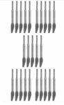 Bosch HS1400B25 Mortar Knife Sds Plus 1/4 In Blade Pakage Of New. Fixed Price $158.00.