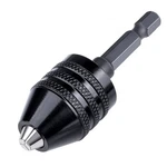 Hymnorq Keyless Aluminum Alloy Black Mini 3-JAW Drill Chuck Screwdriver Adapt.... Fixed Price $17.35.
