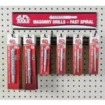 Alfa Tools 3/8" X Carbide Fast Spiral Masonry Drill Carded MDF60509C. Fixed Price $17.59.
