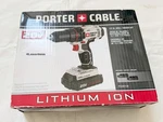 Porter-cable 20V Max 1/2 In. Cordless Lithium-ion Drill/driver Kit PCC601LB New. Fixed Price $120.00.