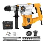 Hoteche 1200W 30MM Sds Plus Rotary Drill, 3-FUNCTION Hammer/drill/hamm.... Fixed Price $124.09.