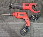 Tool Shop 241-9865 Corded Reciprocating Saw & 241-9826 Hammer Drill. Fixed Price $74.99.
