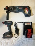 Bosch GBH18V-26D Bulldog Rotary Hammer Kit Impact 2X 8AH Batt & Charger New. Fixed Price $300.00.