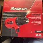 Snapon 1/2 18V Monster Lithium Cordless Hammer Drill CDR9050DB (tool Only). Fixed Price $320.00.
