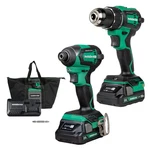 Metabo Hpt 18V Multivolt Cordless Brushless Driver Drill Impact Combo.... Fixed Price $196.01.