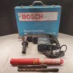 Bosch 11232EVS Hammer Drill With Metal Case And Bits Tested. Fixed Price $299.98.