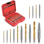 Uyecove 14 Pieces Screw Extractor Set, Left Hand Drill Bits For Removing .... Fixed Price $30.34.