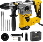 1-1/4 Inch Sds-plus 12.5A Heavy Duty Rotary Hammer Drill For Concrete Stone, Saf. Fixed Price $118.29.