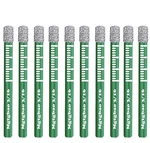 10PCS 5MM 3/16 Inch Green Ceramic Tile Drill Bit, Dry Diamond Bits Set .... Fixed Price $27.66.