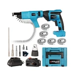 21V Cordless Drywall Gun And Electric Screwdriver 2-IN-1 Self-feeding.... Fixed Price $181.25.